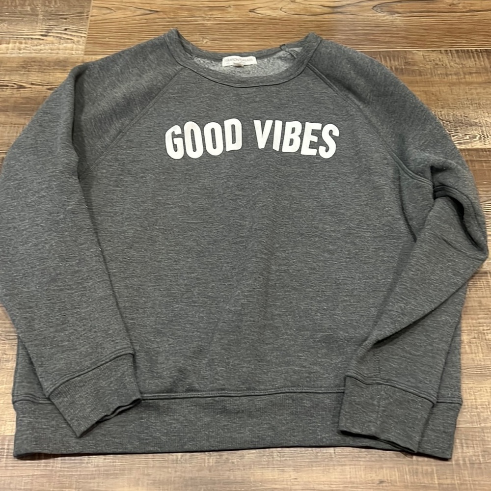 Grayson/Threads size small Good Vibes sweatshirt